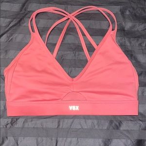 Pink Victoria's Secret sports bra